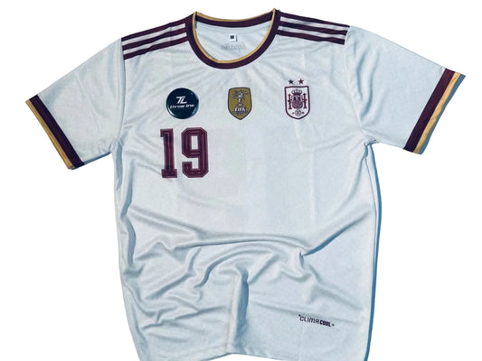 Spain Away Jersey - Lamine Yamal #19