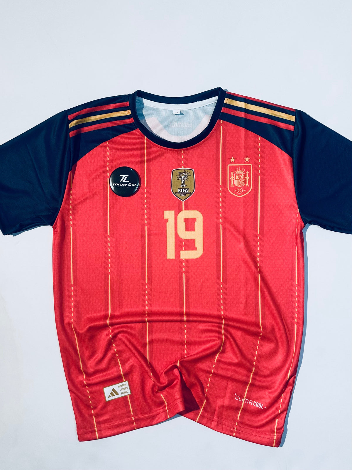 Spain Home Jersey - Lamine Yamal #19