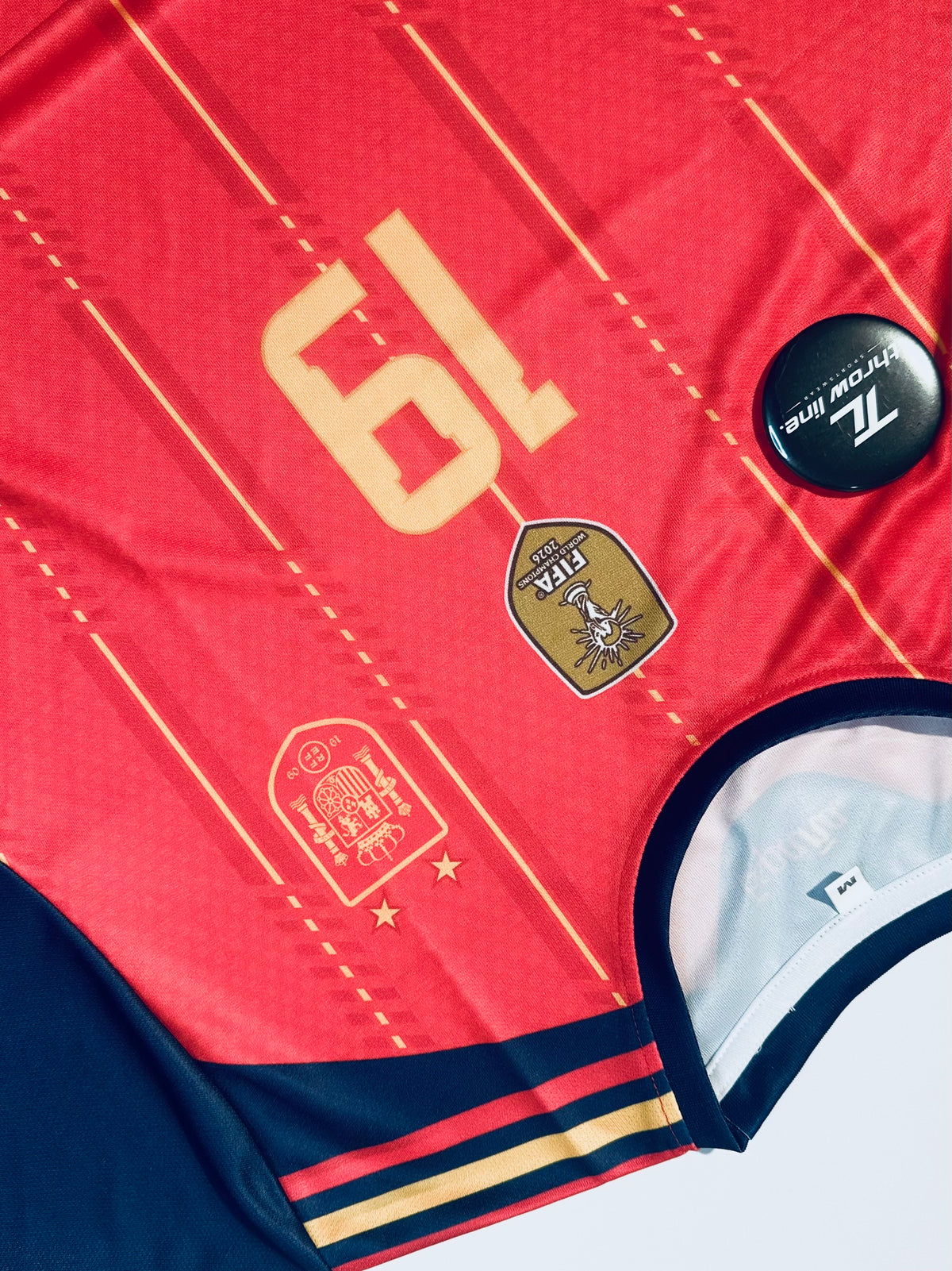 Spain Home Jersey - Lamine Yamal #19