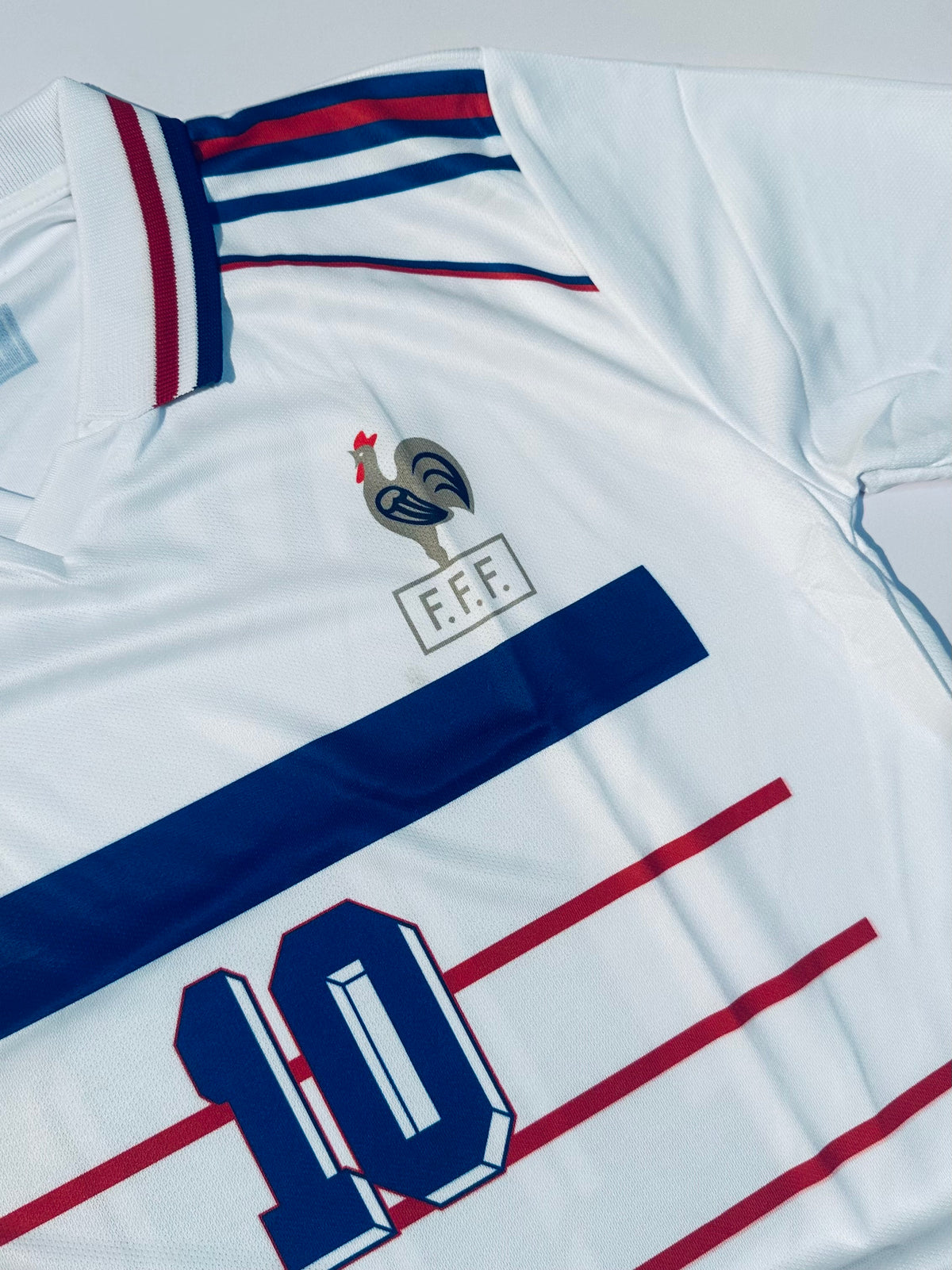 France 1998 Retro  Away Jersey - Zidane #10