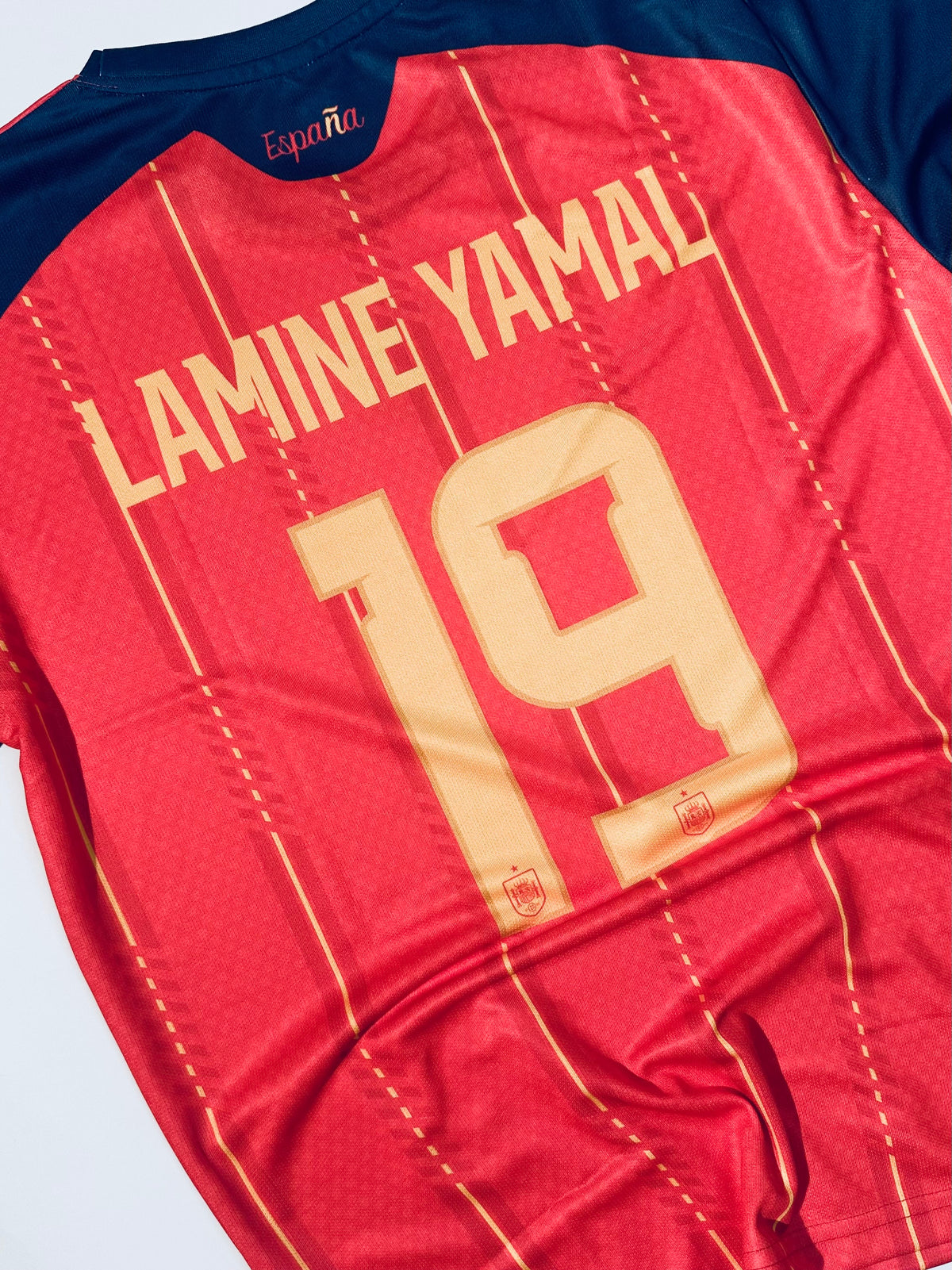 Spain Home Jersey - Lamine Yamal #19