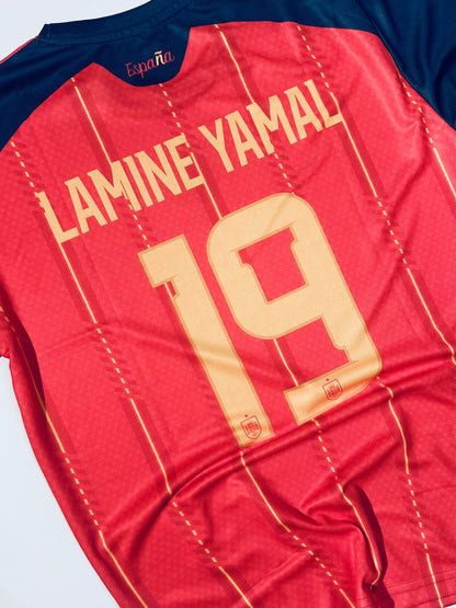 Spain Home Jersey - Lamine Yamal #19